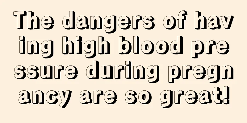 The dangers of having high blood pressure during pregnancy are so great!