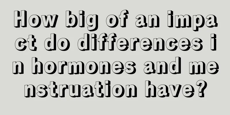 How big of an impact do differences in hormones and menstruation have?