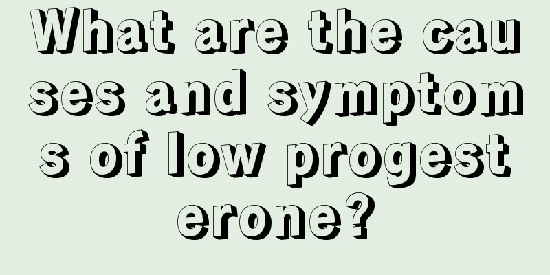 What are the causes and symptoms of low progesterone?