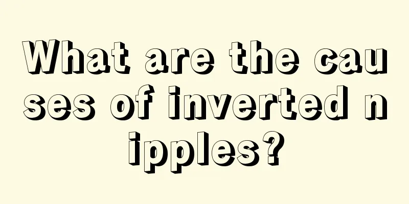 What are the causes of inverted nipples?