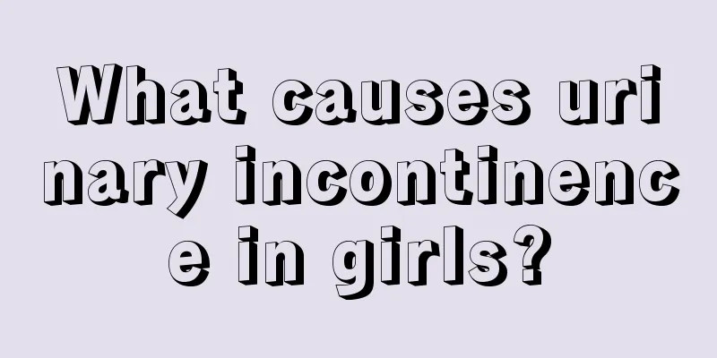 What causes urinary incontinence in girls?