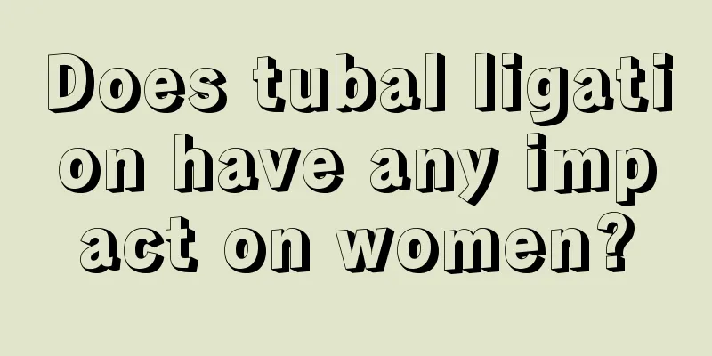 Does tubal ligation have any impact on women?