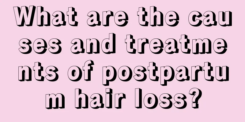 What are the causes and treatments of postpartum hair loss?