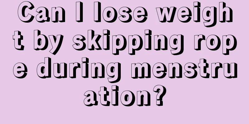 Can I lose weight by skipping rope during menstruation?