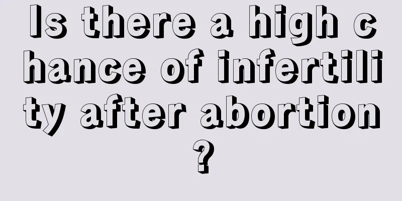 Is there a high chance of infertility after abortion?