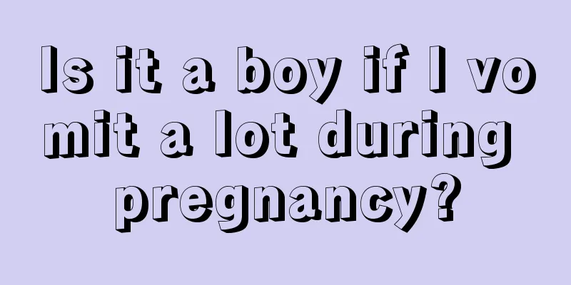 Is it a boy if I vomit a lot during pregnancy?