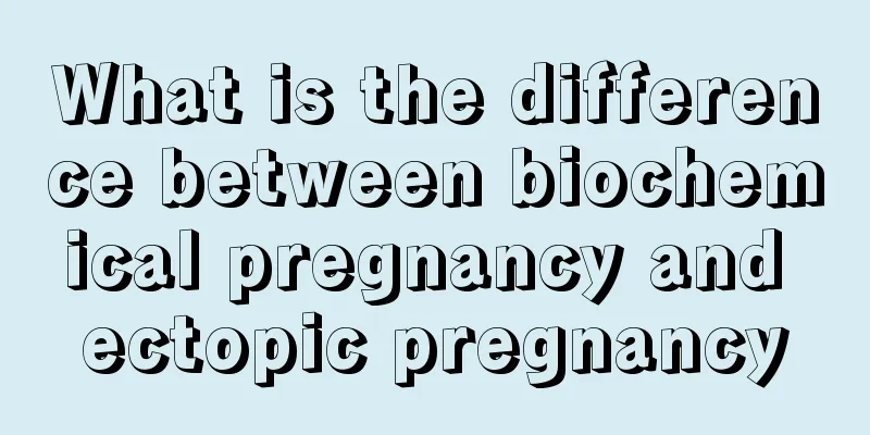 What is the difference between biochemical pregnancy and ectopic pregnancy