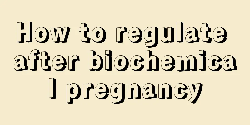 How to regulate after biochemical pregnancy