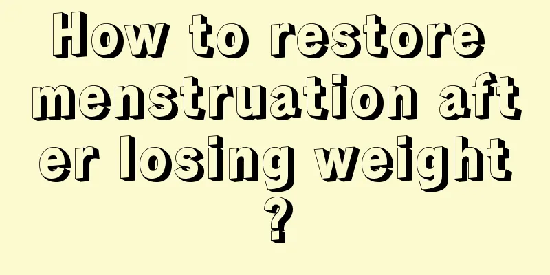 How to restore menstruation after losing weight?