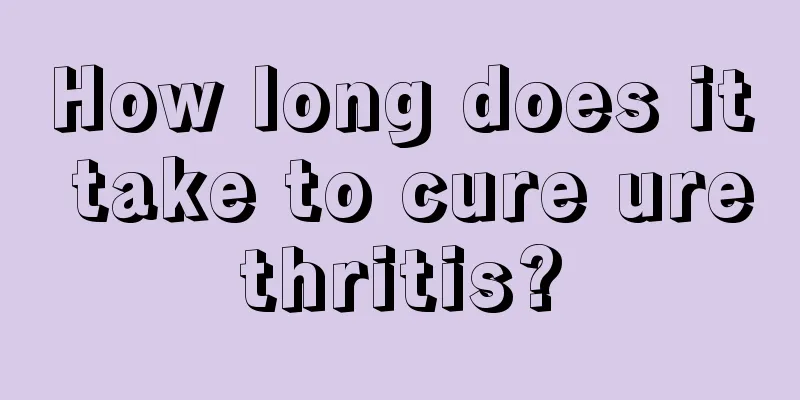 How long does it take to cure urethritis?