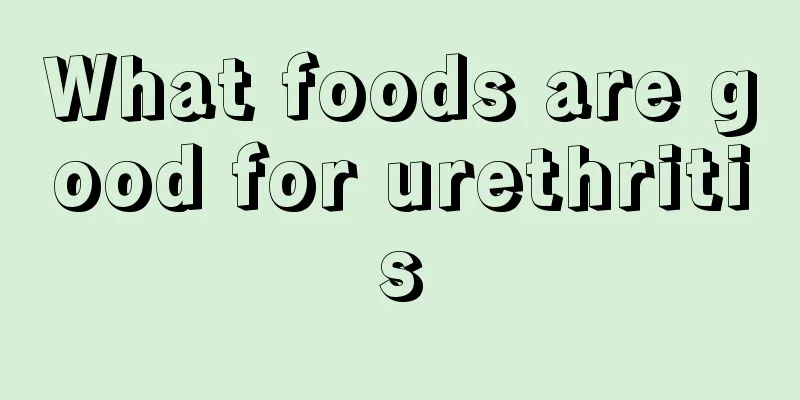 What foods are good for urethritis