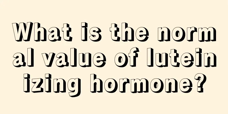 What is the normal value of luteinizing hormone?