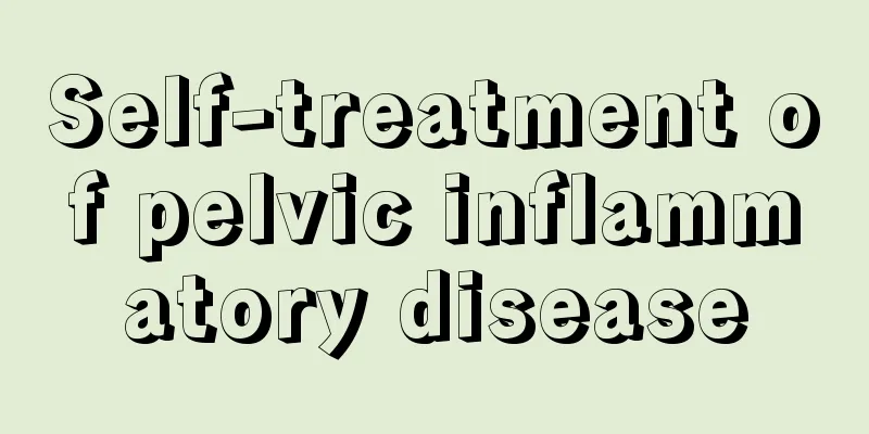 Self-treatment of pelvic inflammatory disease