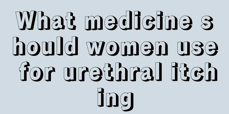 What medicine should women use for urethral itching