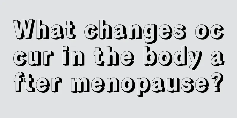 What changes occur in the body after menopause?