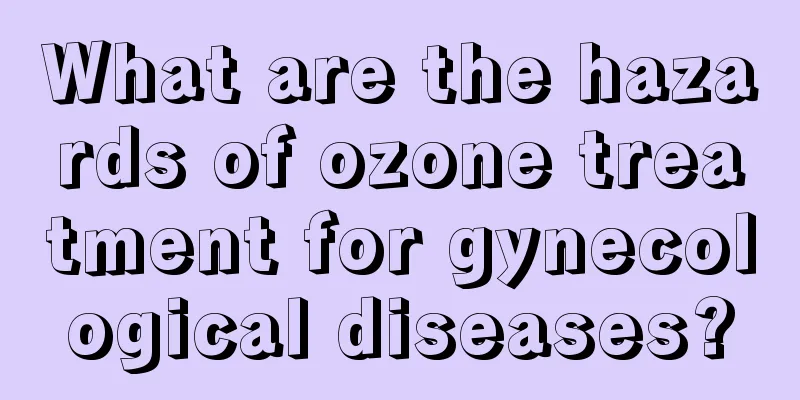 What are the hazards of ozone treatment for gynecological diseases?