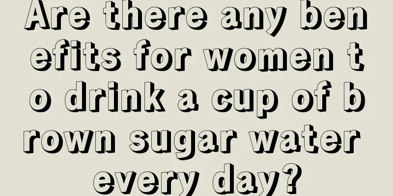 Are there any benefits for women to drink a cup of brown sugar water every day?