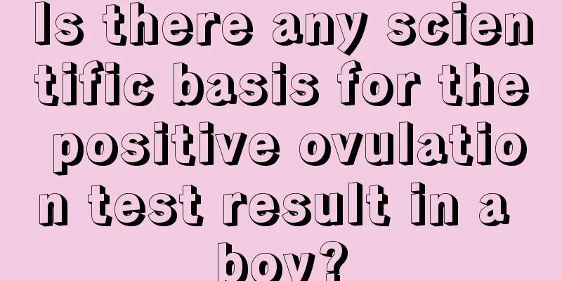 Is there any scientific basis for the positive ovulation test result in a boy?