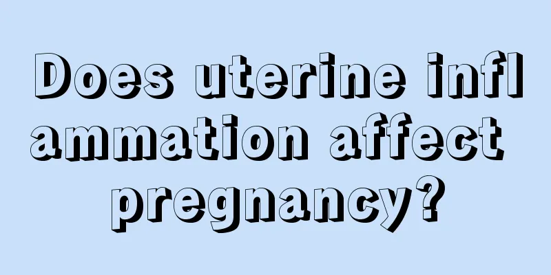 Does uterine inflammation affect pregnancy?