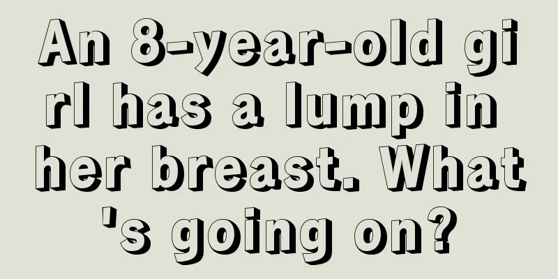 An 8-year-old girl has a lump in her breast. What's going on?