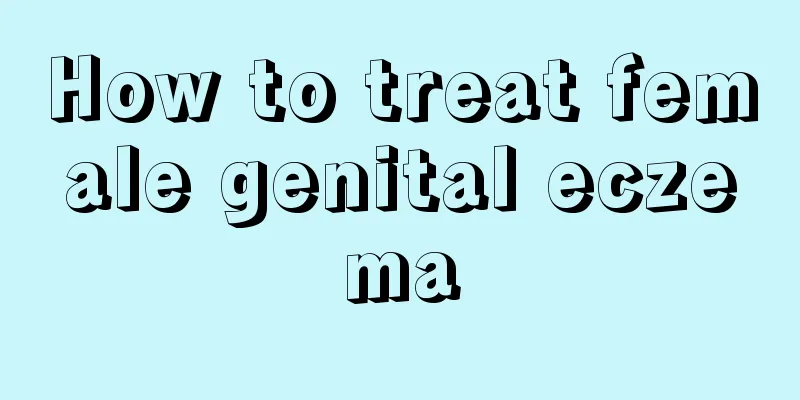 How to treat female genital eczema