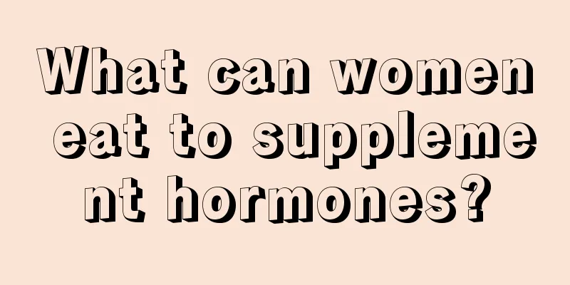 What can women eat to supplement hormones?