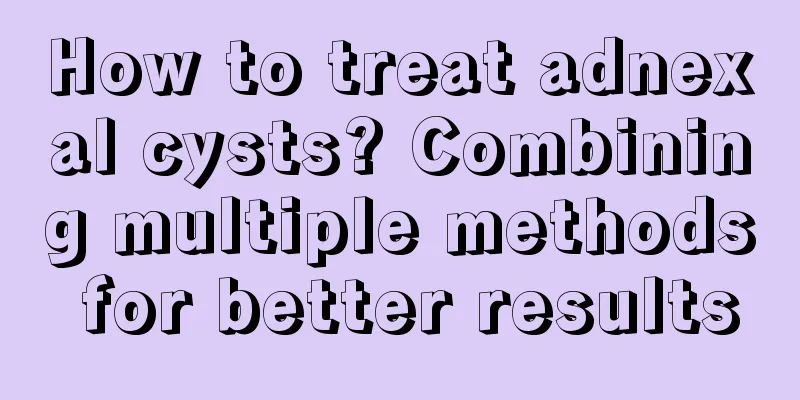 How to treat adnexal cysts? Combining multiple methods for better results