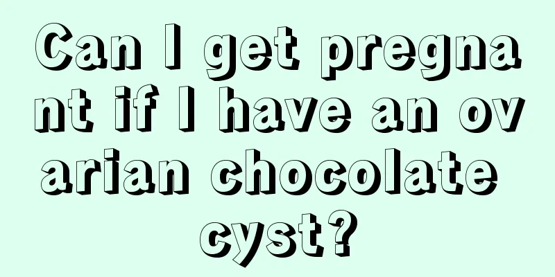 Can I get pregnant if I have an ovarian chocolate cyst?