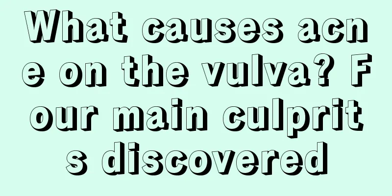 What causes acne on the vulva? Four main culprits discovered