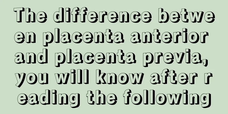 The difference between placenta anterior and placenta previa, you will know after reading the following