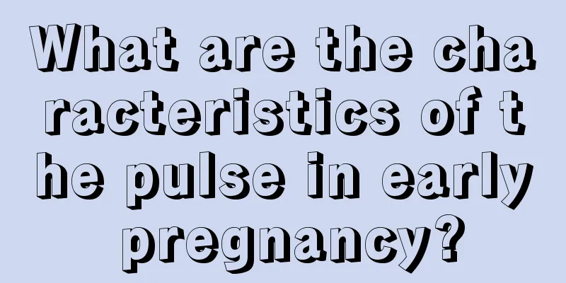 What are the characteristics of the pulse in early pregnancy?