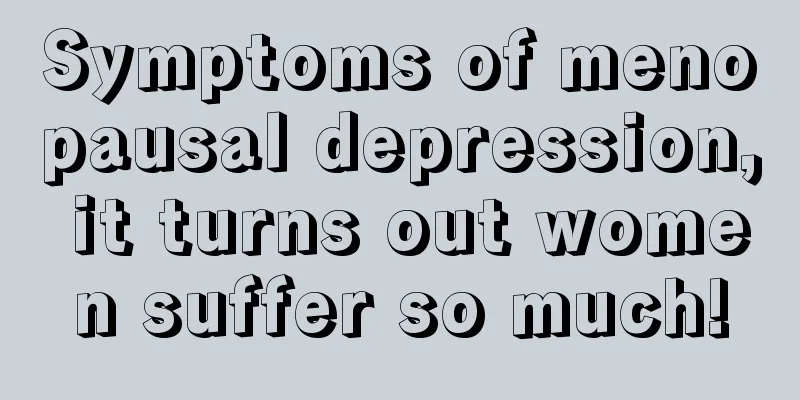 Symptoms of menopausal depression, it turns out women suffer so much!