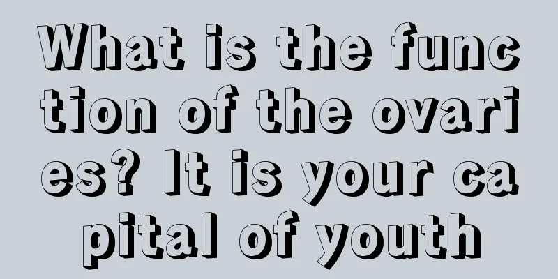 What is the function of the ovaries? It is your capital of youth