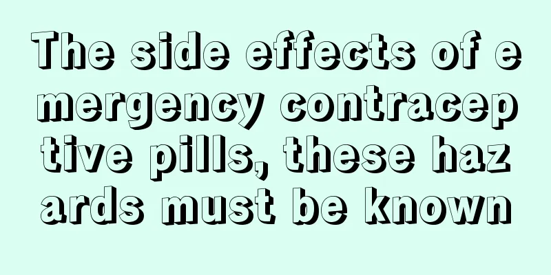 The side effects of emergency contraceptive pills, these hazards must be known