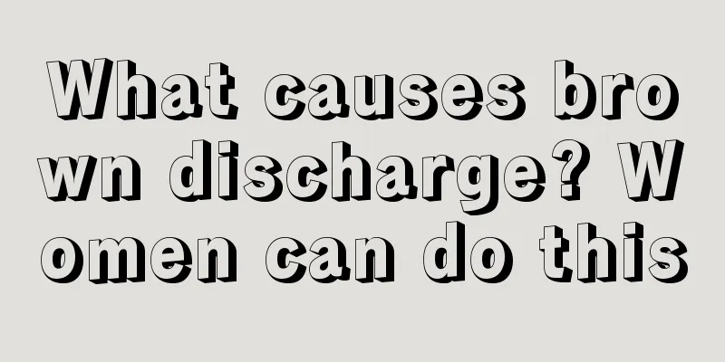 What causes brown discharge? Women can do this