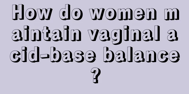 How do women maintain vaginal acid-base balance?