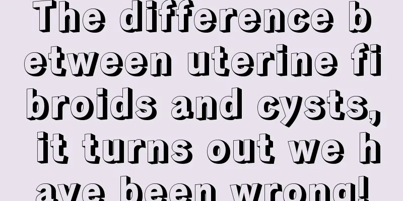 The difference between uterine fibroids and cysts, it turns out we have been wrong!