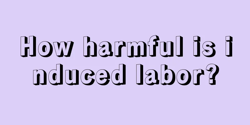 How harmful is induced labor?