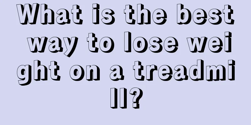 What is the best way to lose weight on a treadmill?