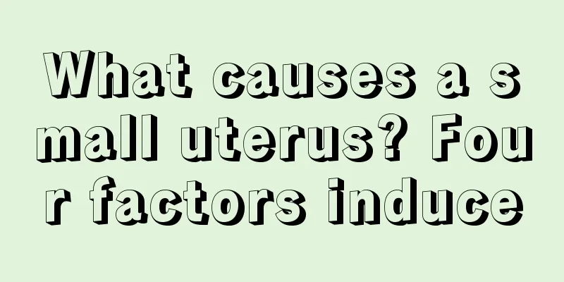 What causes a small uterus? Four factors induce