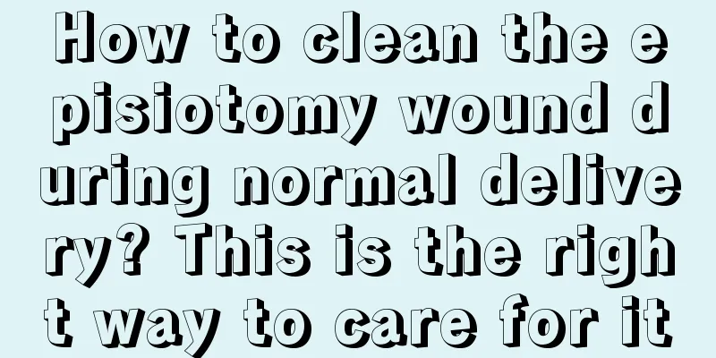 How to clean the episiotomy wound during normal delivery? This is the right way to care for it