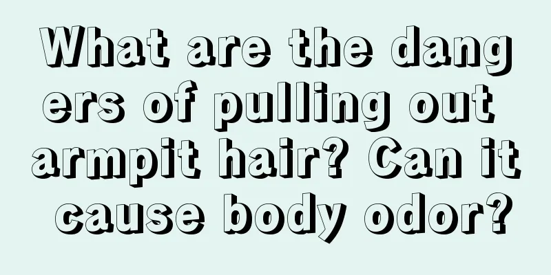 What are the dangers of pulling out armpit hair? Can it cause body odor?