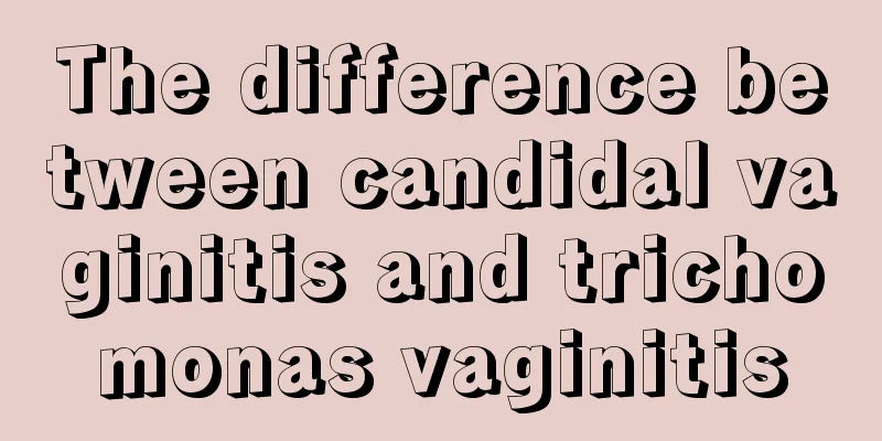 The difference between candidal vaginitis and trichomonas vaginitis