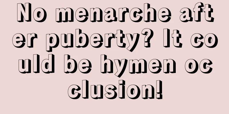 No menarche after puberty? It could be hymen occlusion!