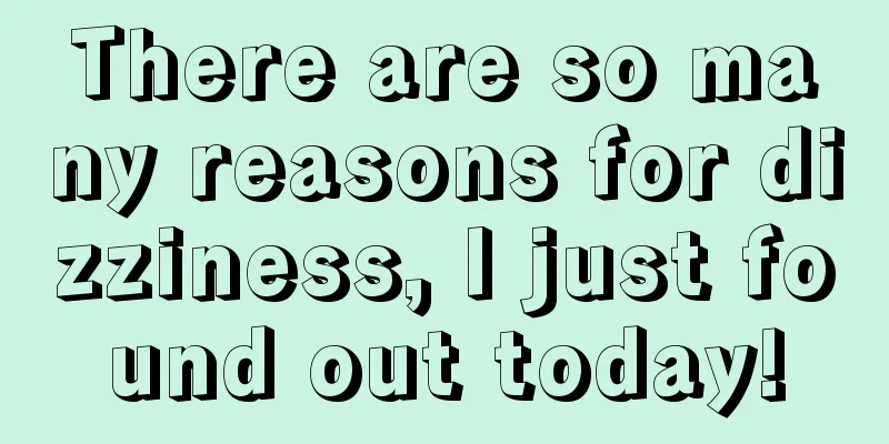 There are so many reasons for dizziness, I just found out today!