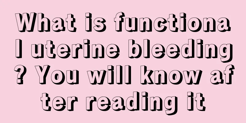 What is functional uterine bleeding? You will know after reading it