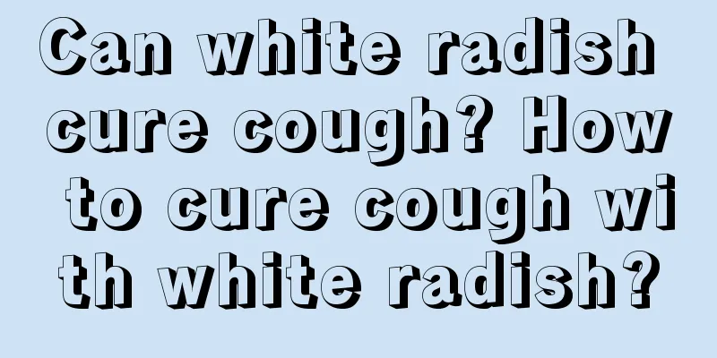 Can white radish cure cough? How to cure cough with white radish?