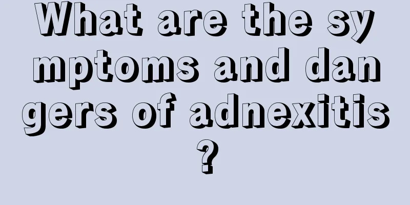 What are the symptoms and dangers of adnexitis?