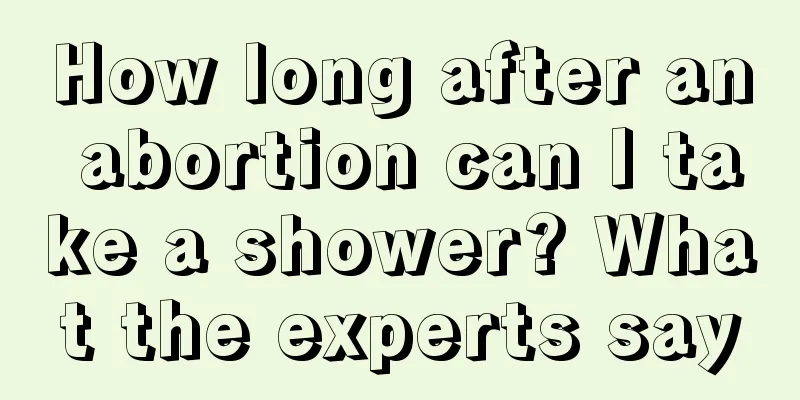 How long after an abortion can I take a shower? What the experts say