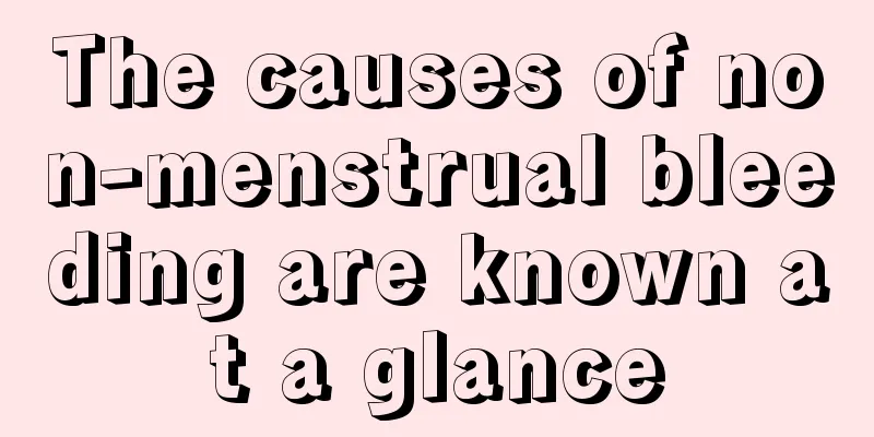 The causes of non-menstrual bleeding are known at a glance